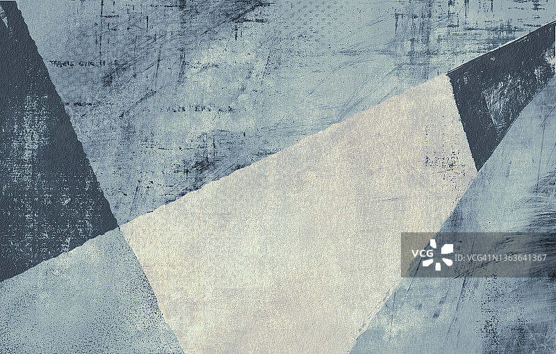 抽象中世纪几何形状蓝灰色扭曲纹理背景图片素材