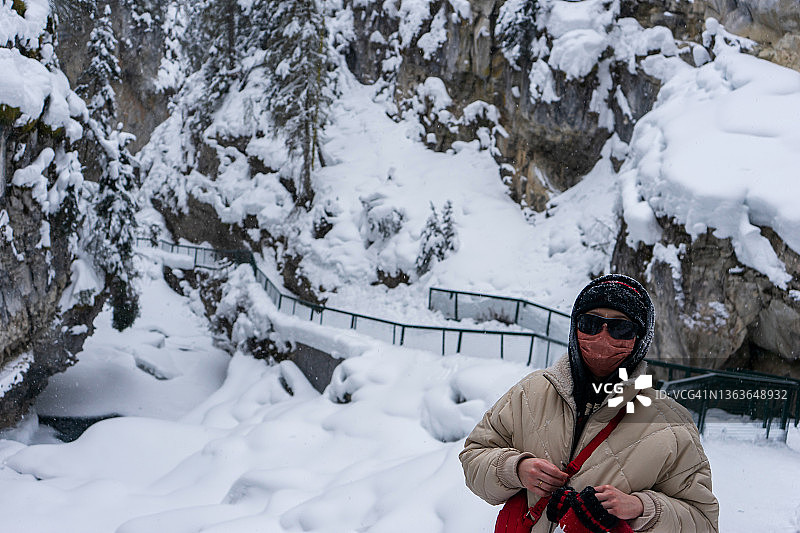 2022年约翰斯顿峡谷徒步者图片素材