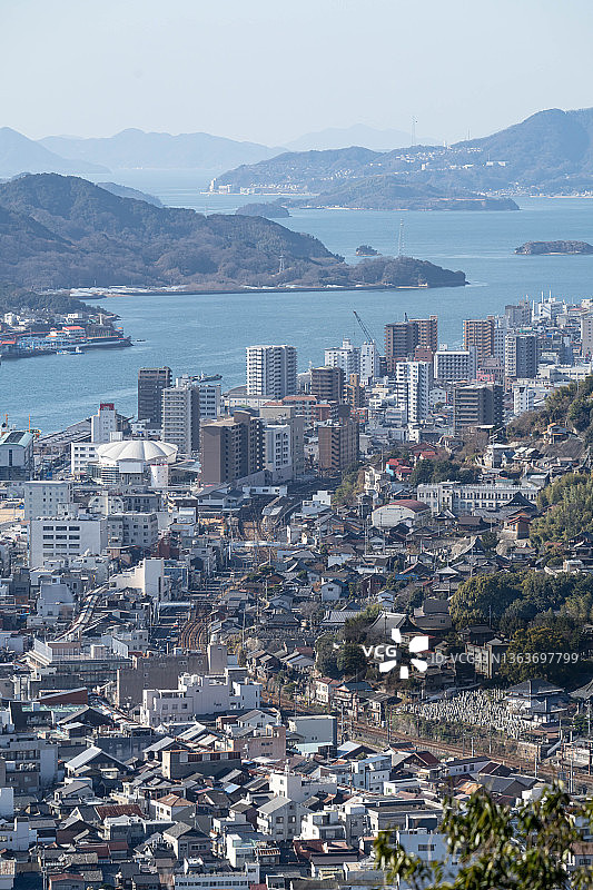 日本广岛县尾道市风光图片素材