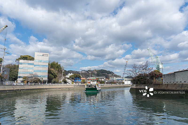 日本广岛县尾道市风光图片素材