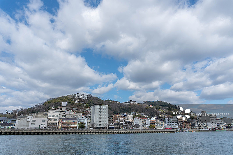 日本广岛县尾道市风光图片素材