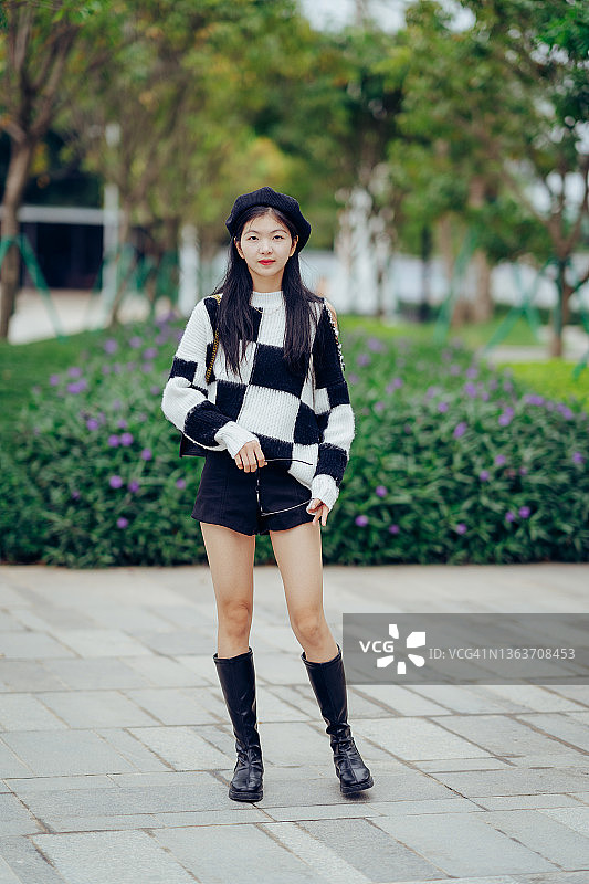 亚洲女孩图片素材