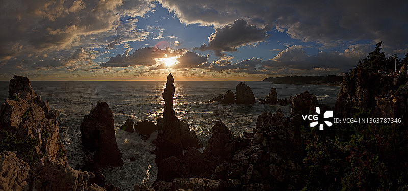 韩国江原道海景图片素材
