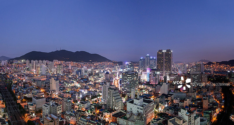 韩国釜山夜景图片素材