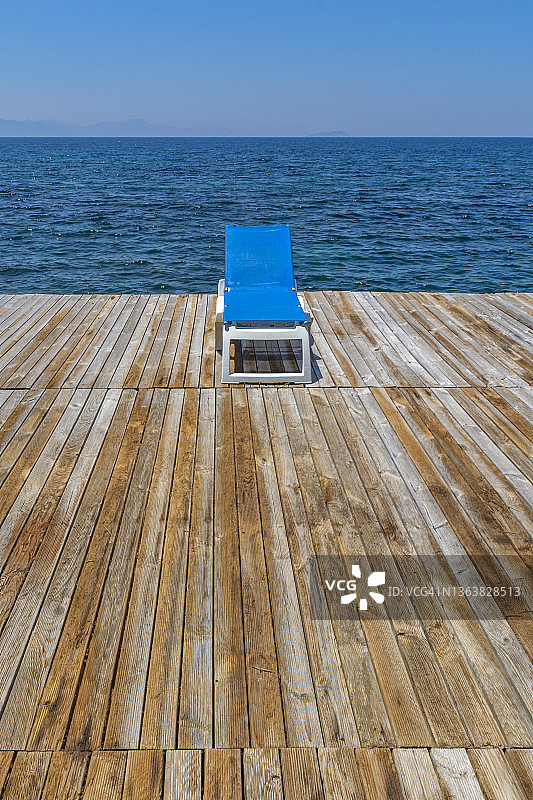 土耳其穆拉省图尔古特雷斯的爱琴海图片素材