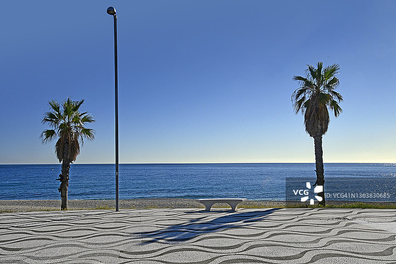 海边的冬季图片素材