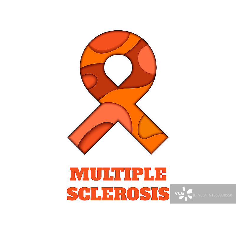 多发性硬化症概念图图片素材