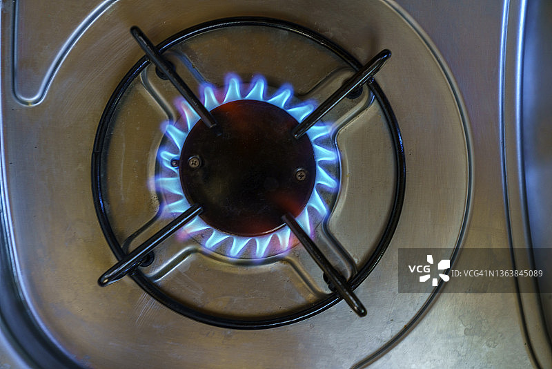 燃气灶火焰图片素材