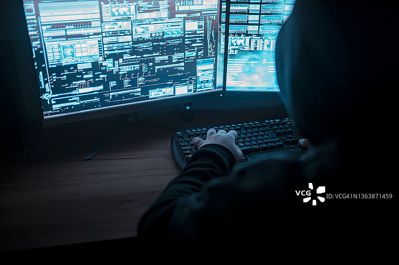 程序员窃取信息图片素材