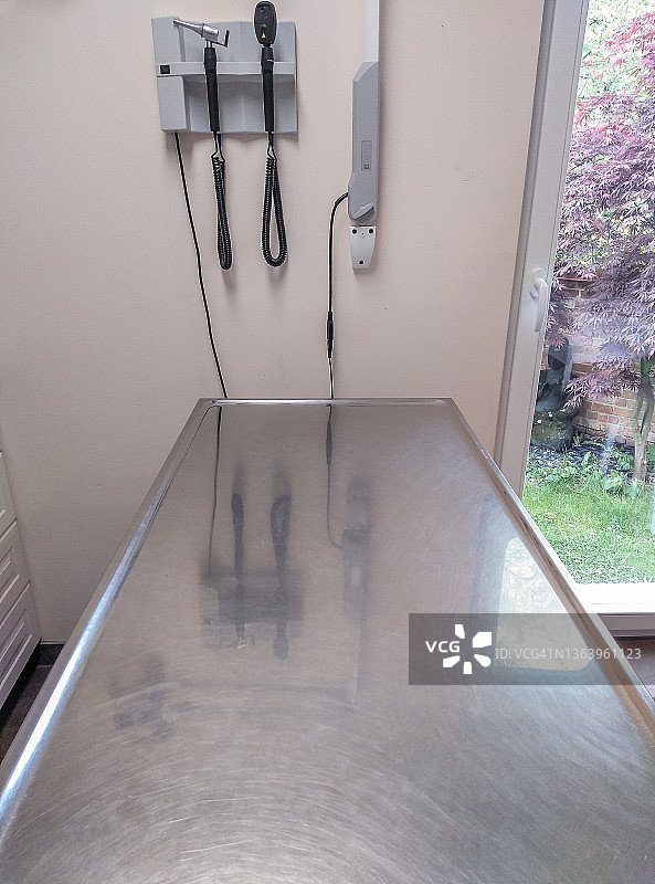 兽医的检查台图片素材