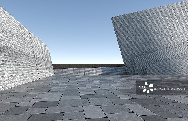 空旷的建筑背景图片素材