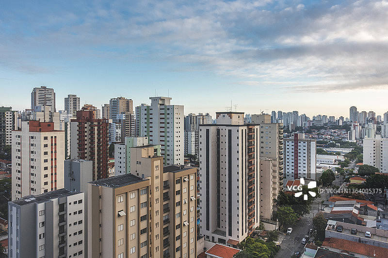 圣保罗莫埃马区的高档公寓楼图片素材