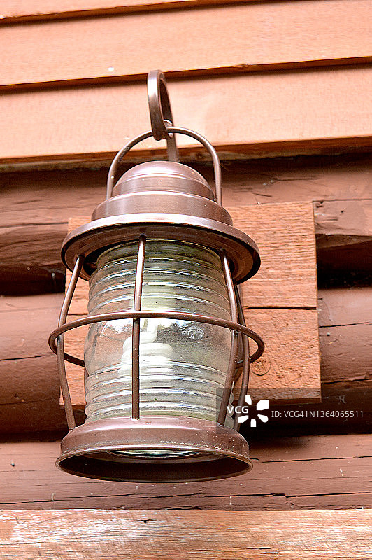 复古户外灯图片素材