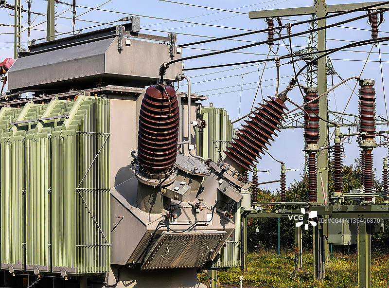 电力变压器站图片素材