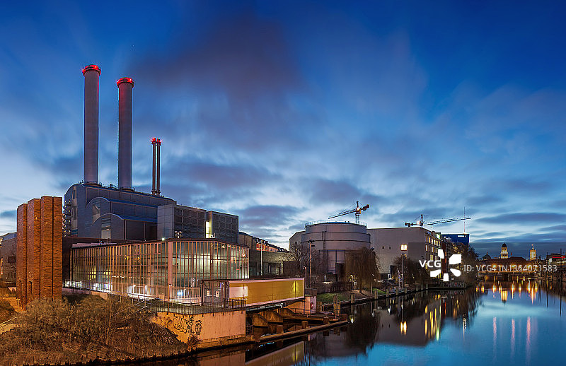 柏林中央火电站图片素材