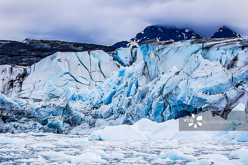 哥伦比亚冰川图片素材