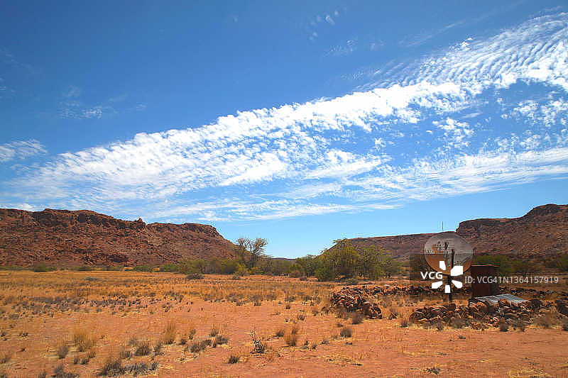 纳米比亚太阳能电池板图片素材