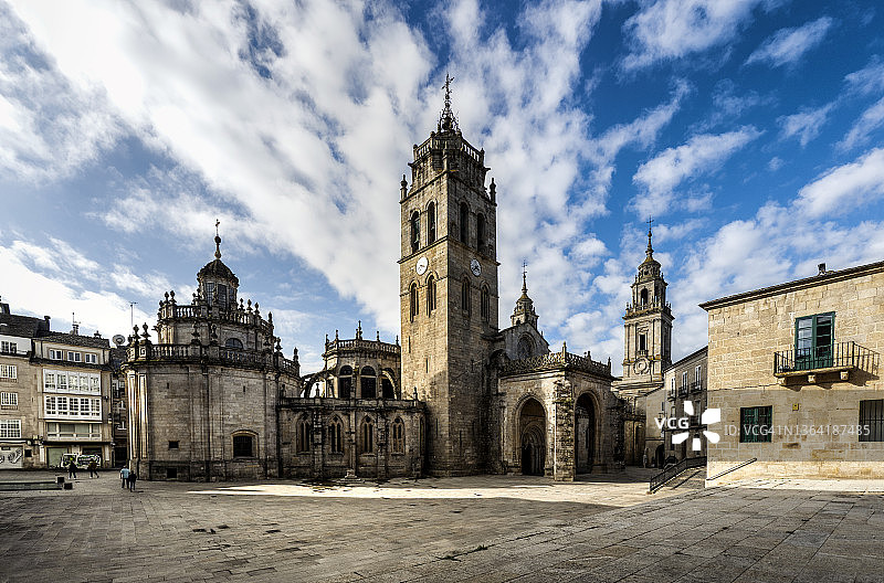 加利西亚卢戈市主教座堂图片素材