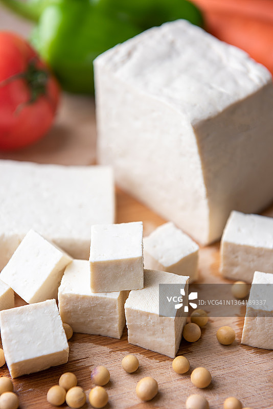 新鲜豆腐蔬菜图片素材