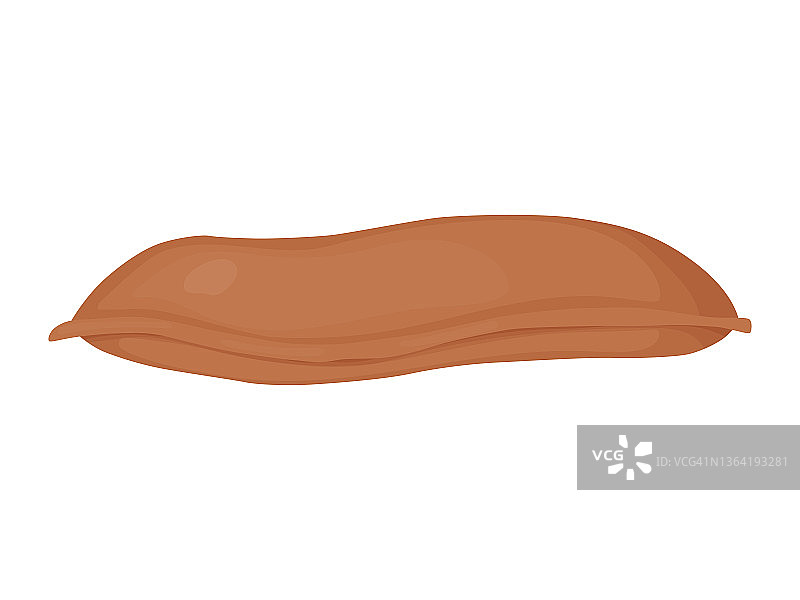 袋装面粉。一堆面粉。卡通风格自然农产品图片素材