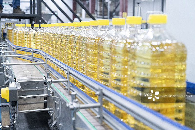 食用植物油生产图片素材