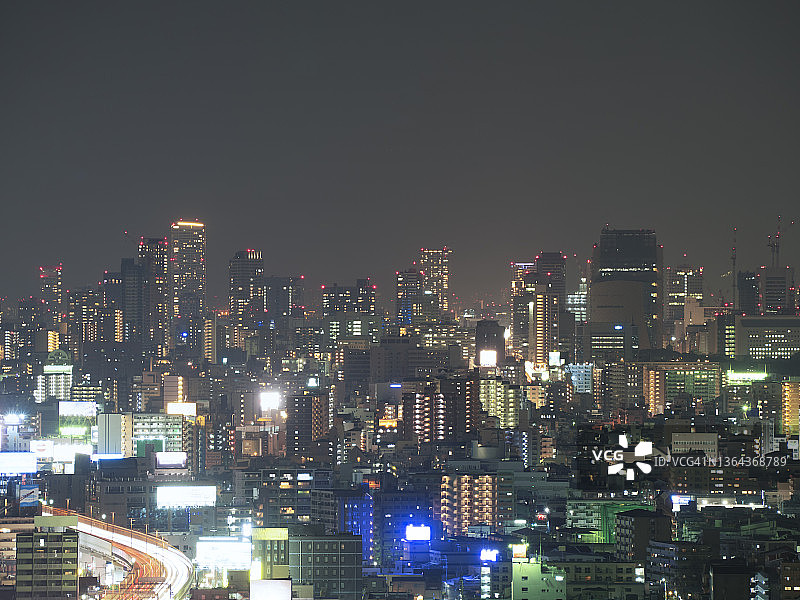 大阪夜景图片素材