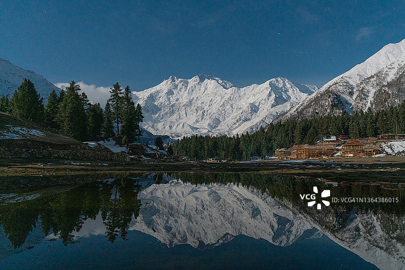 巴基斯坦南迦帕尔巴特峰风光图片素材