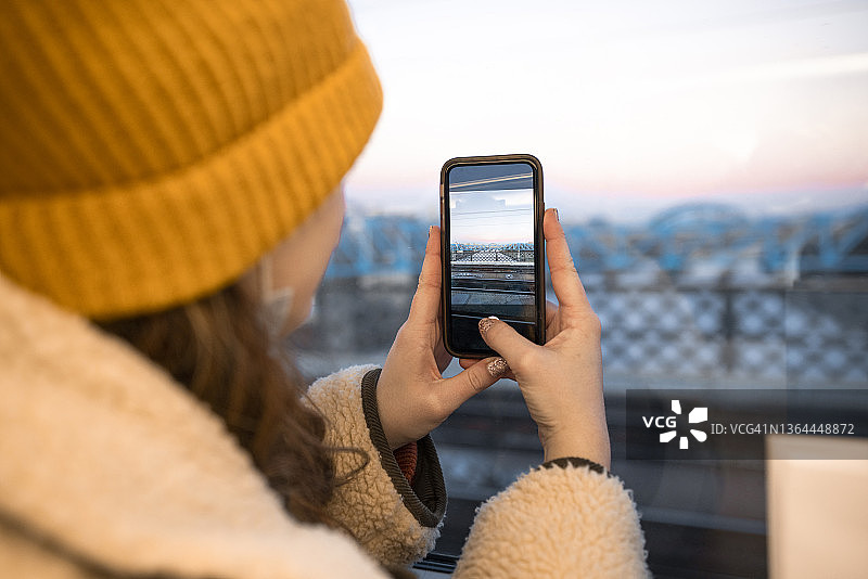 拍摄泰恩河风光图片素材