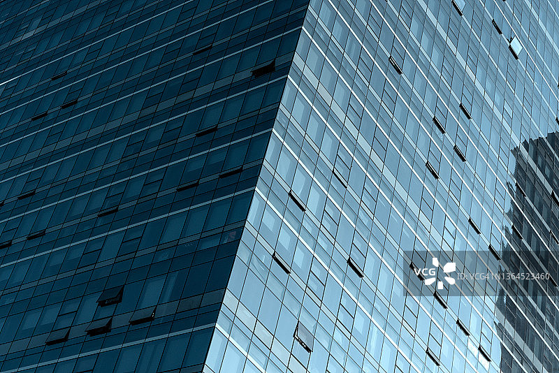 建筑物玻璃幕墙局部图片素材