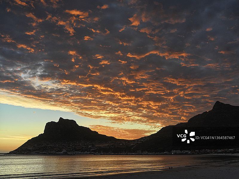 大西洋海岸线—豪特湾开普敦图片素材