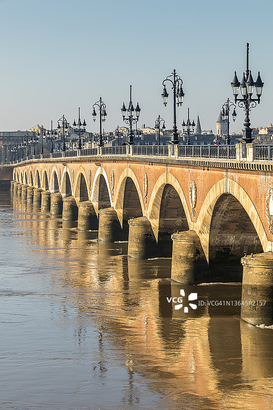 加龙河上的石桥图片素材