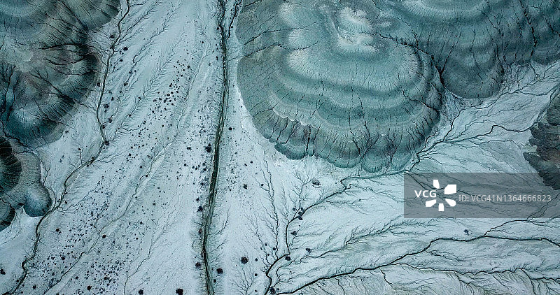 地质地貌的自然图案景观，抽象背景图片素材