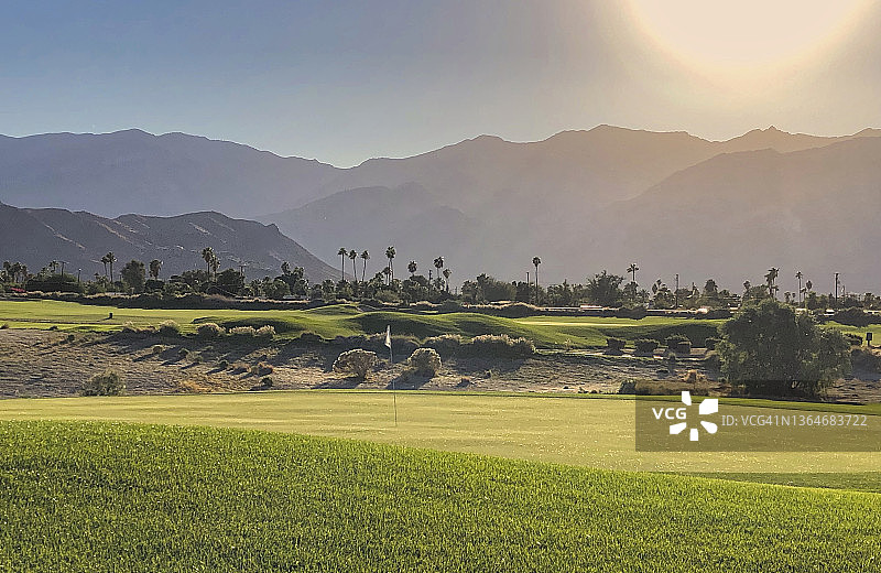 美国加州棕榈泉的休闲活动图片素材