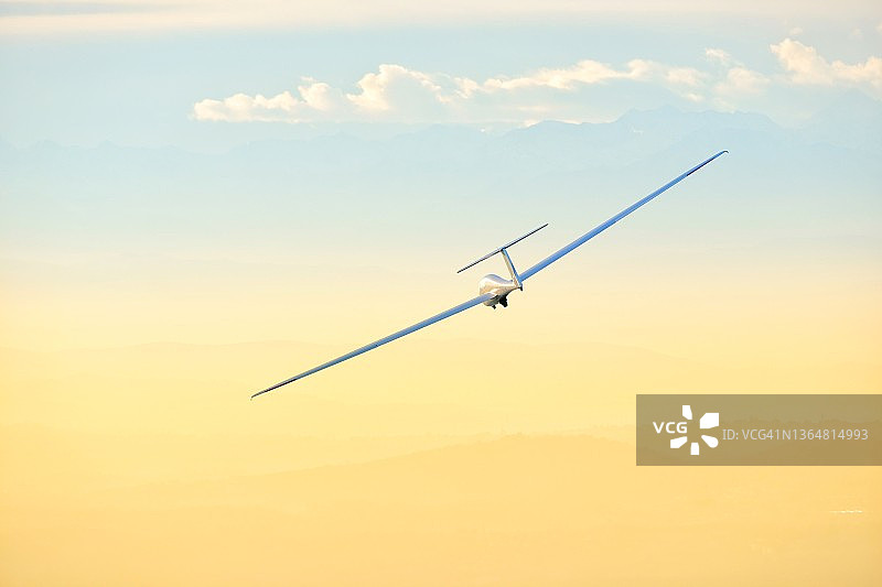 天空中的滑翔机图片素材