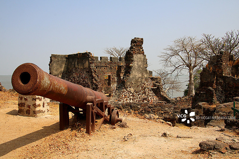 昆塔金特岛（原名詹姆斯岛，联合国教科文组织世界遗产），冈比亚图片素材