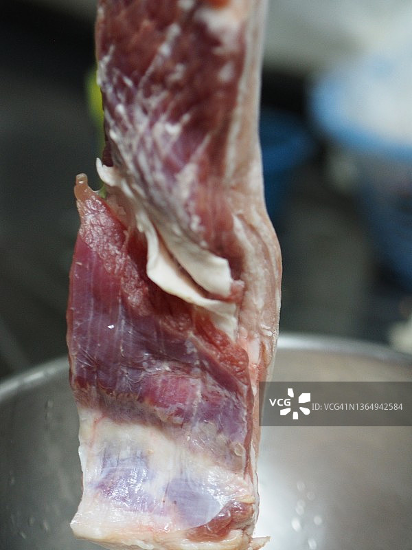 五花肉，条纹猪肉动物食品图片素材