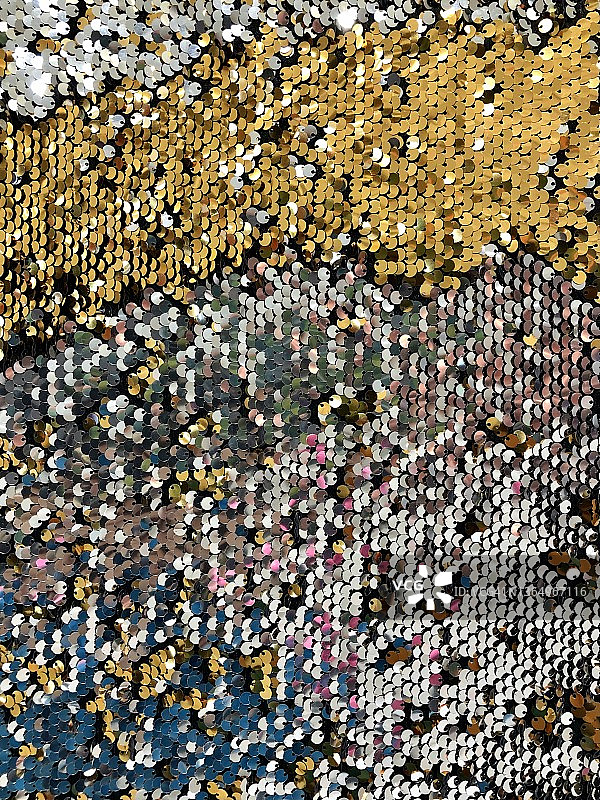 金色银色亮片面料图片素材