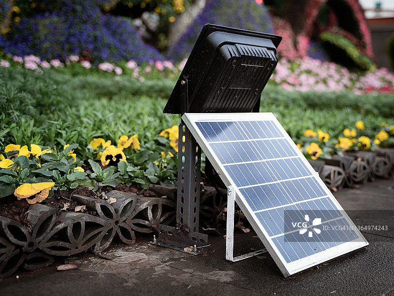 太阳能电池板图片素材