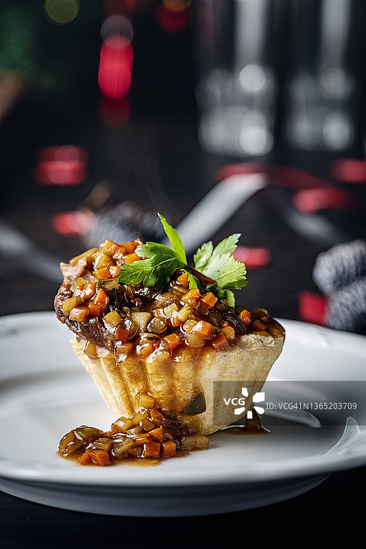 红烧猪脸肉图片素材