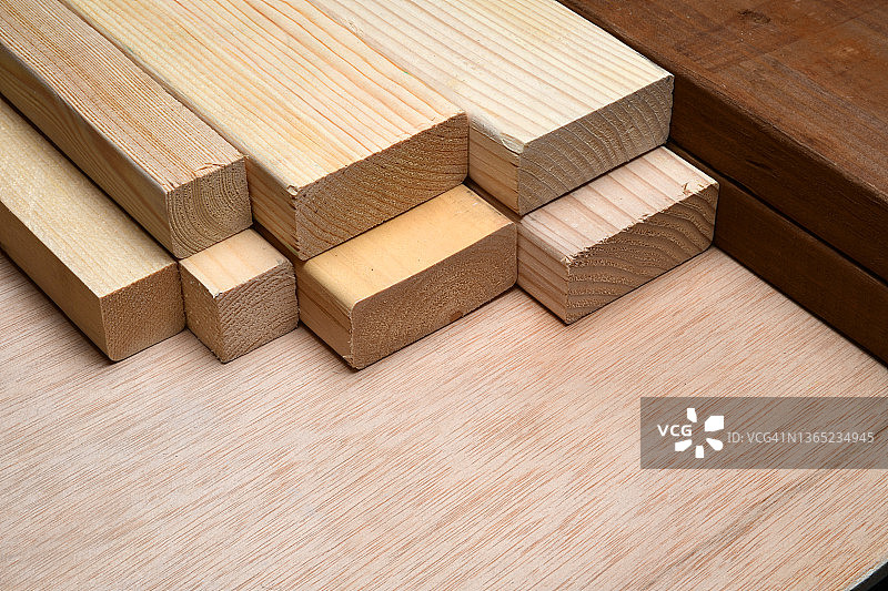 建筑木材图片素材