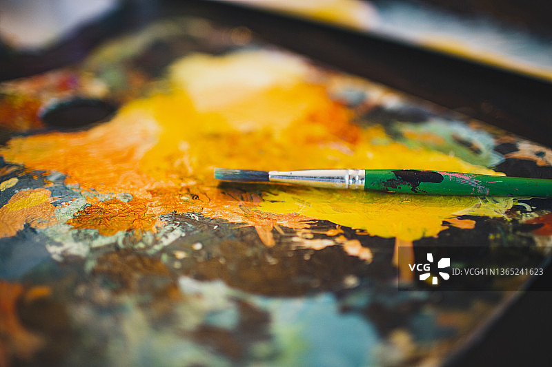 油漆刷图片素材