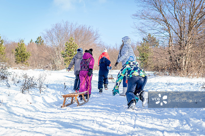 冬天的乐趣图片素材