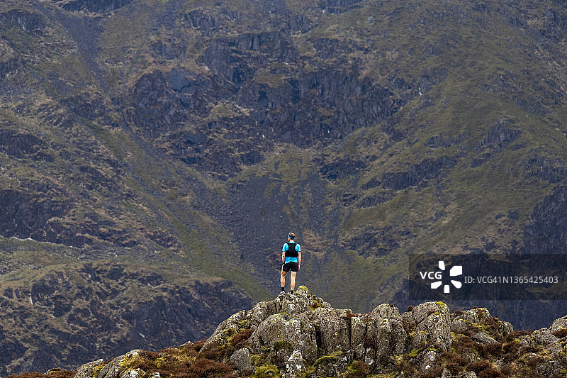 越野跑者图片素材