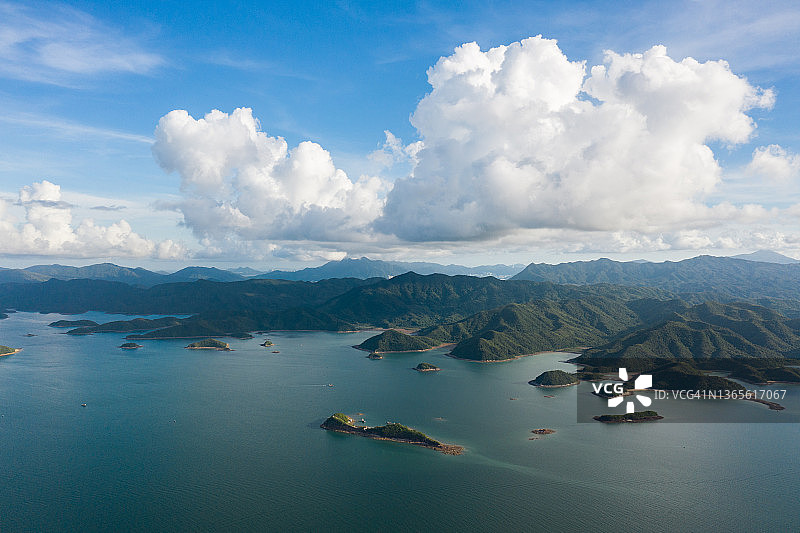 深圳岛屿航拍图片素材