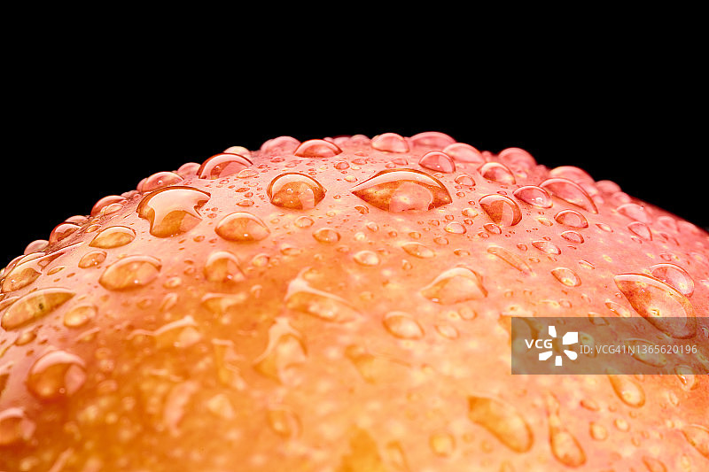 热带甜美水果特写，影棚拍摄。图片素材