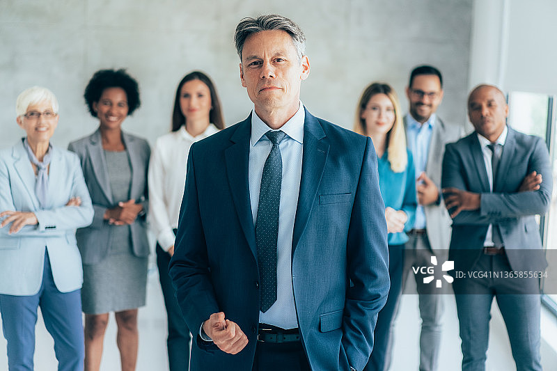 商务团队领导图片素材