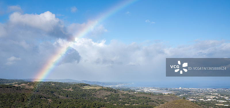 蒙特雷的彩虹 - 加利福尼亚州蒙特雷图片素材