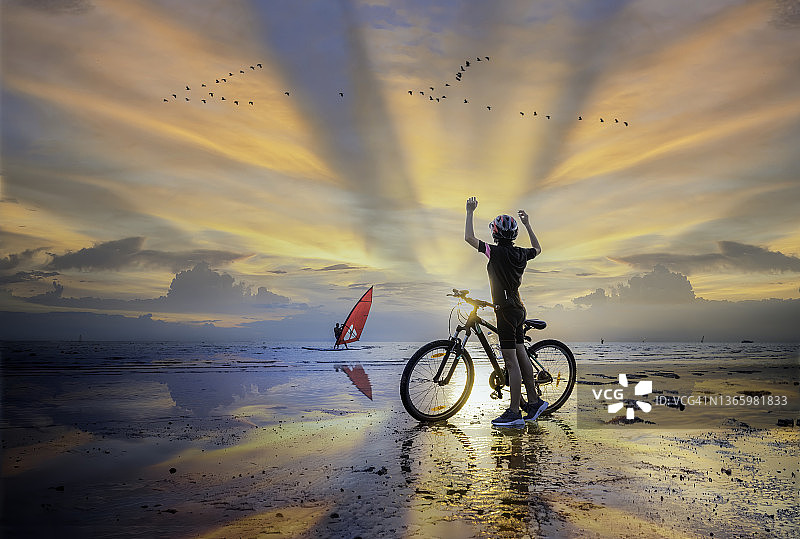 天空的呼唤图片素材