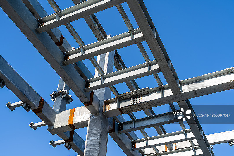 钢结构框架图片素材