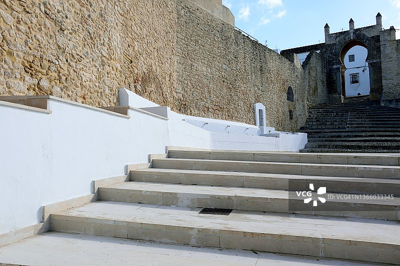 围墙入口图片素材